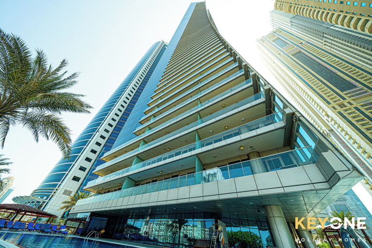 Exterior & Views, Captivating Sky & Sea Views in Two Bedroom Suite, Dubai