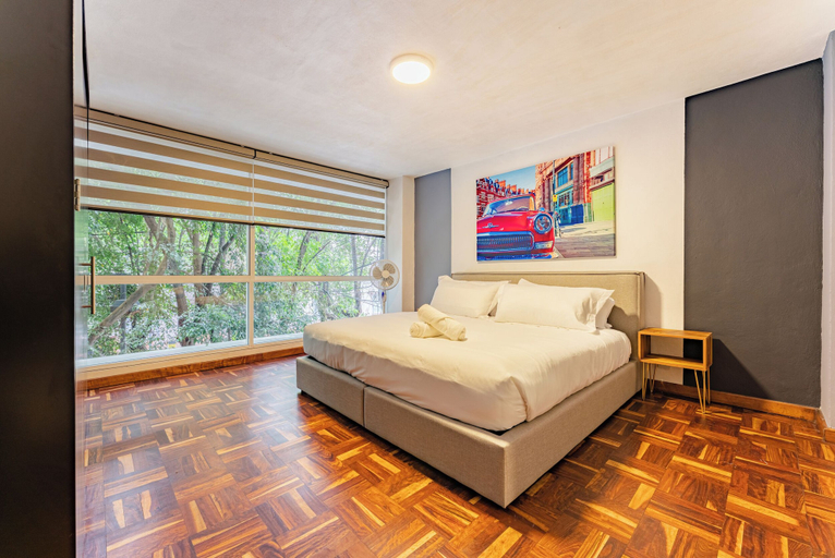 Bedroom 3, Parques Condesa Apartments by VH, Mexico City