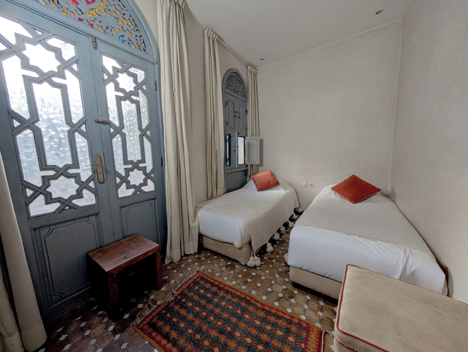 Bedroom 4, Riad Slitine, Marrakech