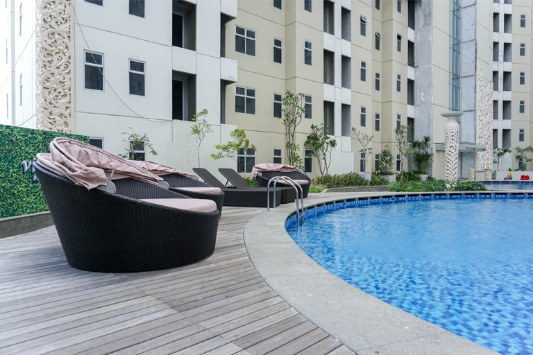 Exterior & Views, Warm and Spacious 2BR Apartment at Vittoria Residence By Travelio, West Jakarta