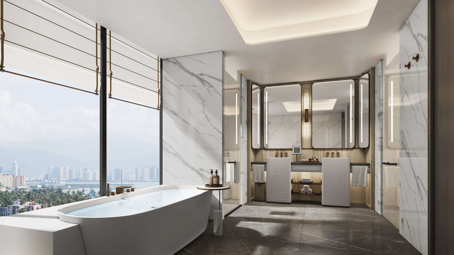 Bathroom 5, Doubletree By Hilton Guang'An, Guang'an