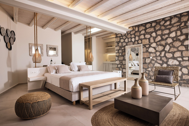Bedroom 4, Nirome Luxury Suites, South Aegean