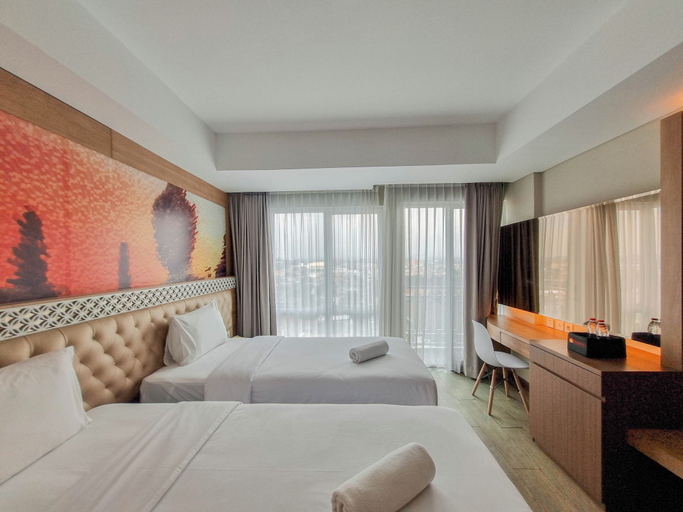 Bedroom 2, Cozy Studio Apartment At Grand Mercure Yogyakarta, Yogyakarta
