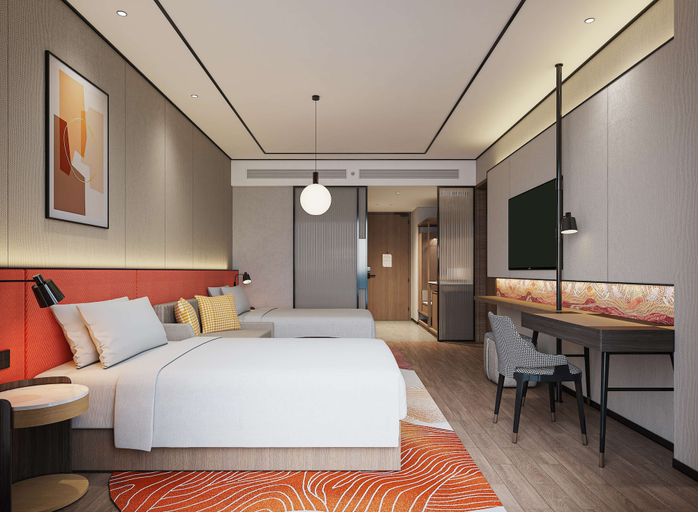 Bedroom 3, Hilton Garden Inn Shanwei Haibin Boulevard