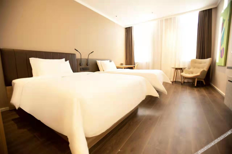 双床房 2, Hanting Hotel Tangshan Yutian Yahong Bridge, Tangshan