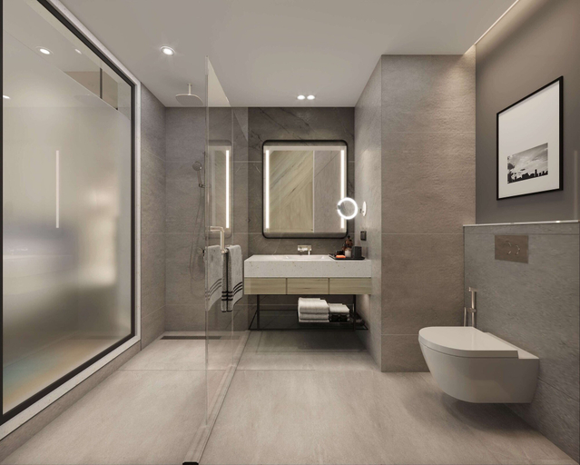 Bathroom 5, Hilton Garden Inn Jabalpur, Jabalpur