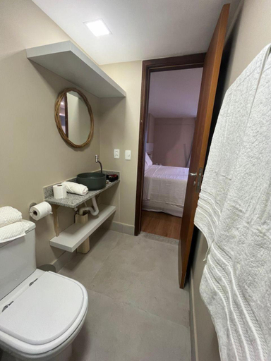 Bedroom 5, Suite 1707 em Hotel em Ponta Negra - Vista para o mar, Natal