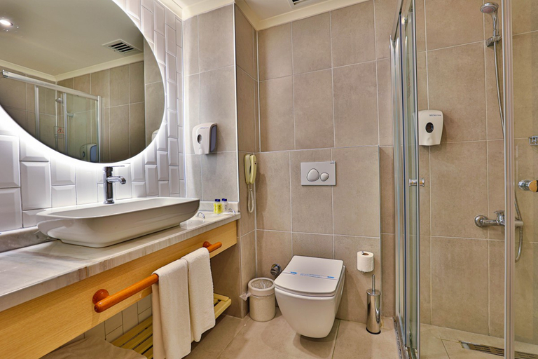 Bathroom, Eos Beach Hotel, Alanya