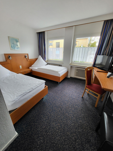 Bedroom 5, Hotel Haus am Rieth, Viersen