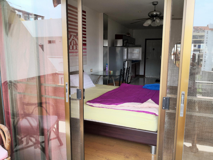 Bedroom 2, 419 Jhr Studio Seaview, Pattaya