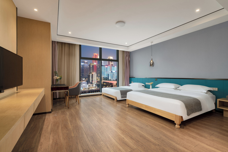 Bedroom 2, Chongqing Sujiang Yunduan Riverview, Chongqing