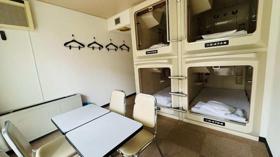 Bedroom 3, Men's only Capsule Hotel Asahi Plaza Shinsaibashi, Osaka