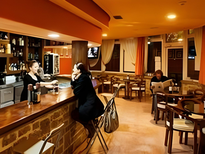 Bar/lounge, Hotel Praia de Quenxe, A Coruña
