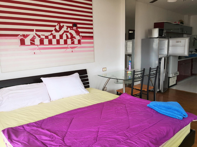 Bedroom 3, 419 Jhr Studio Seaview, Pattaya