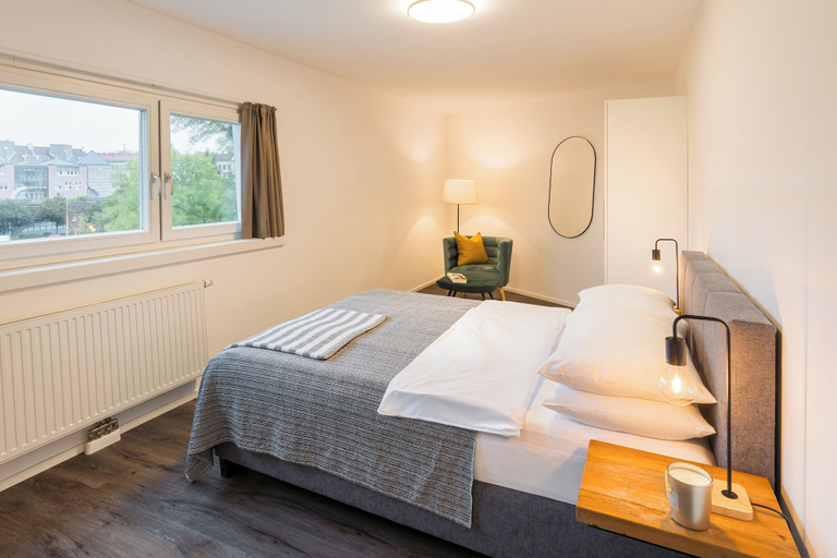 Bedroom 3, URBAN ISLAND - Riverside Apartments, Wien