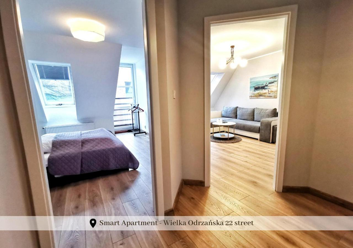 Bedroom 2, 5-stars Apartments - Old Town, Szczecin