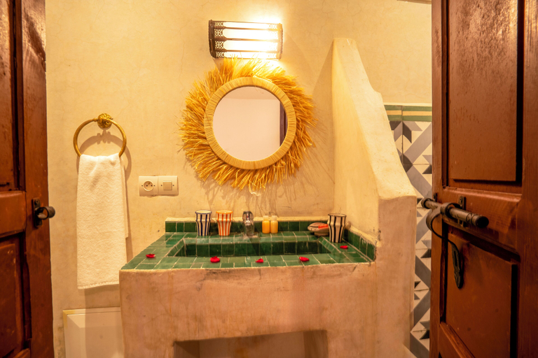 Bathroom 4, Riad Hafssa, Marrakech