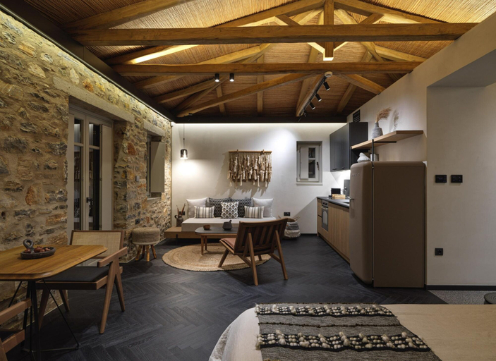 Interior detail, Athena Suite by Peliva Nature Suites, Thessaly