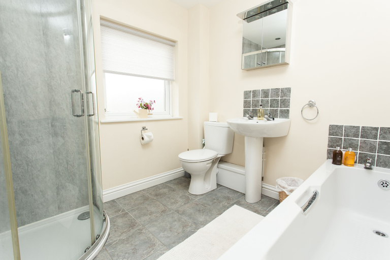 Bathroom, Cottage - Sleeps 4 - Garden - Parking, Carmarthenshire