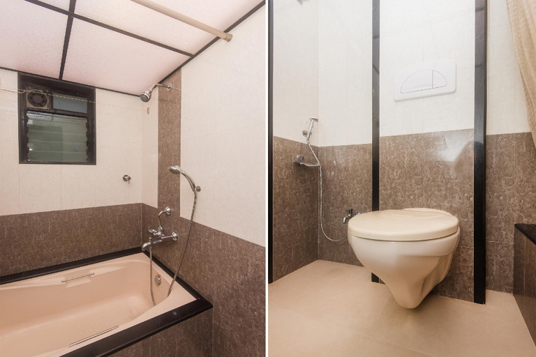 Bathroom 4, Hotel O Solitaire, Thane