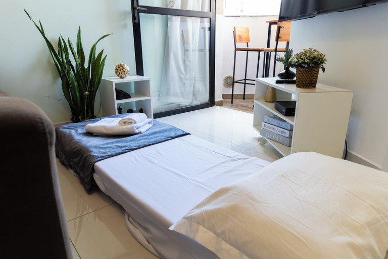 Bedroom 2, Piscina - Ibirapuera - Brazillian Corner, São Paulo