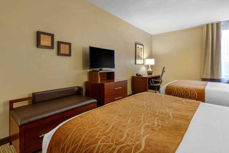 Bedroom 3, Comfort Inn Memphis Downtown, Shelby