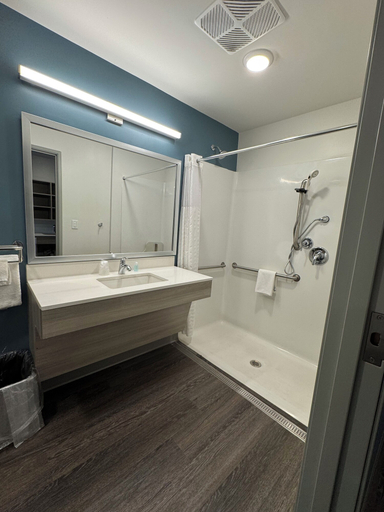 Bathroom 4, WoodSpring Suites Concord-Charlotte Speedway, Cabarrus