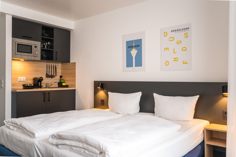 Bedroom 3, Apartments an der Kö, Düsseldorf