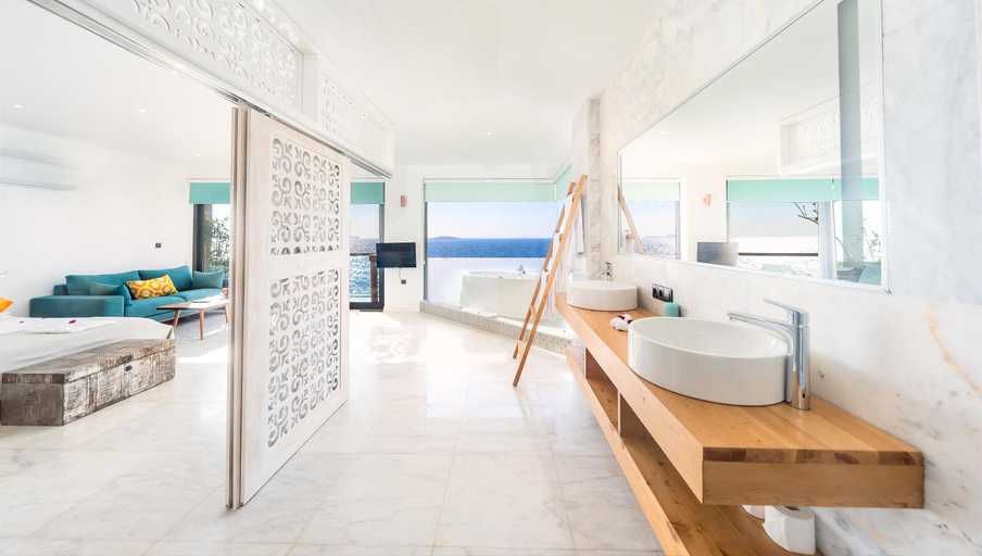 Bathroom 4, Mandalina Luxury Boutique Otel, Kaş