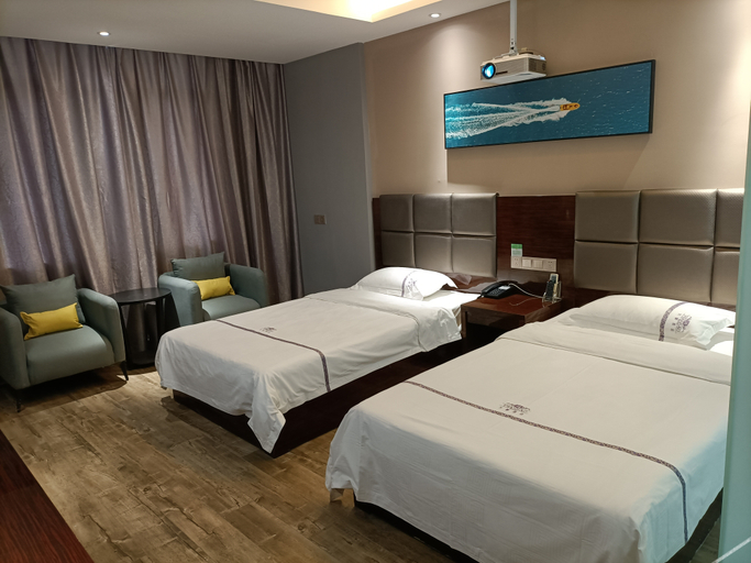 Bedroom 2, Haifanxing chain hotel (Zhaorui), Tianmen
