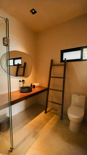 Bathroom 3, Mbh Maya Bacalar Hotel Boutique, Othón P. Blanco