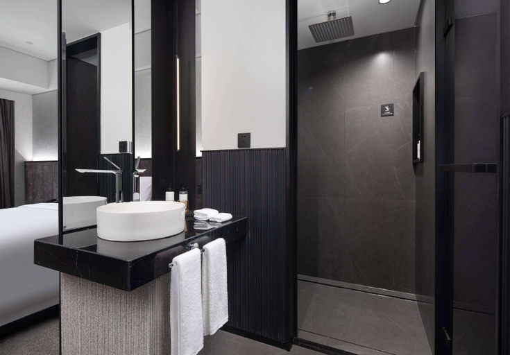 Bathroom, Microtel by Wyndham Tianjin Hedong, Tianjin