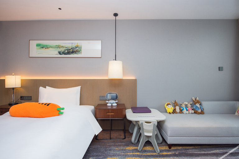 Bedroom 2, Grand Madison Hotel Zhoushan Dinghai, Zhoushan