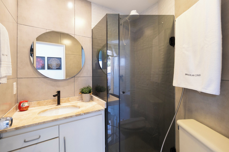 Bathroom 3, Piscina - Ibirapuera - Brazillian Corner, São Paulo