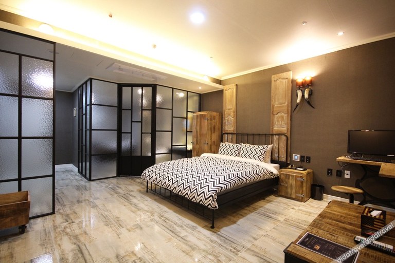 Bedroom 3, Changwon Sangnamdong Heritage Hotel, Changwon