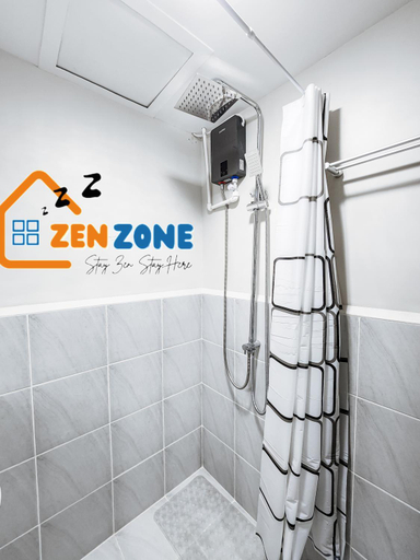 Shower, Zen Zone Studio Condo near Mactan Airport Cebu, Lapu-Lapu City
