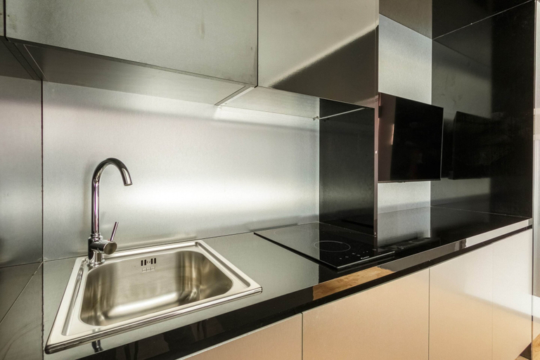 Private kitchen 5, Bright Studio With gym and Coworking, Milan, Milano