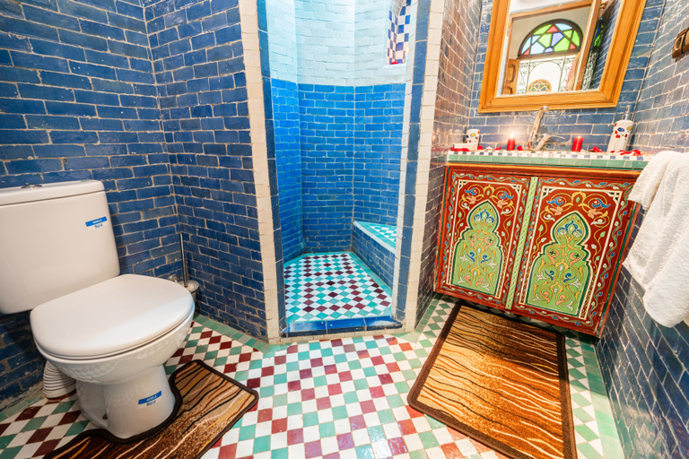 Bathroom 3, Ryad T S, Fès