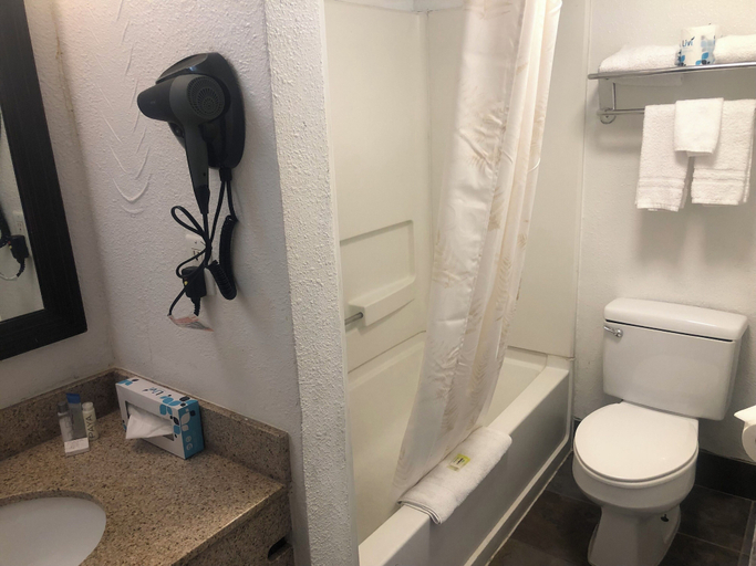 Bathroom 5, Budget Inn Denver Downtown, Denver