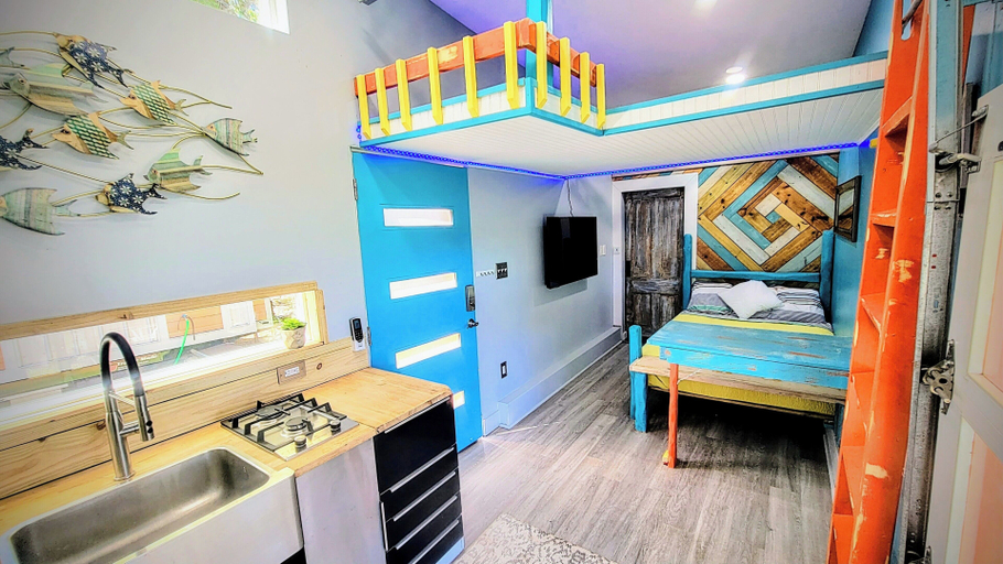 Bedroom 2, Orlando Lakefront Tiny House Community, Orange