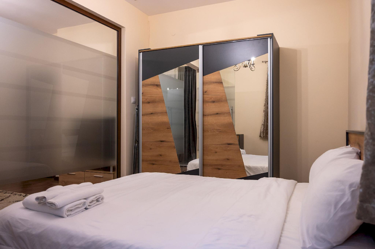 Bedroom 3, Design 1bdr Apartment in Top Center - Free Parking, Stolichna