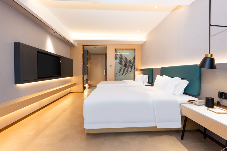 Bedroom 2, Borrman Hotel (Wuhan Guanggu Fozuling Gaoxin Si Road), Wuhan