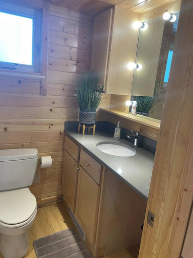 Bathroom 3, Orlando Lakefront Tiny House Community, Orange
