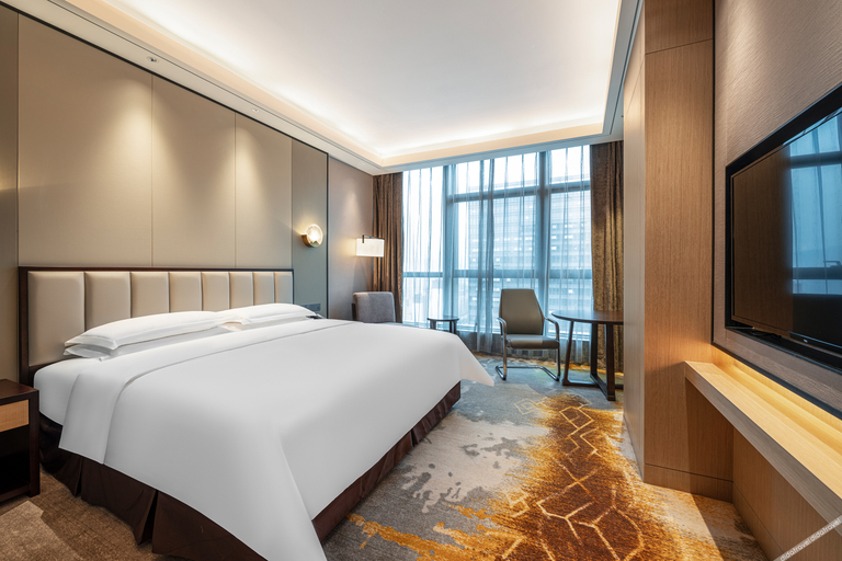 Bedroom 2, Galaxy Minyoun Chongqing Yunyang Hotel, Chongqing