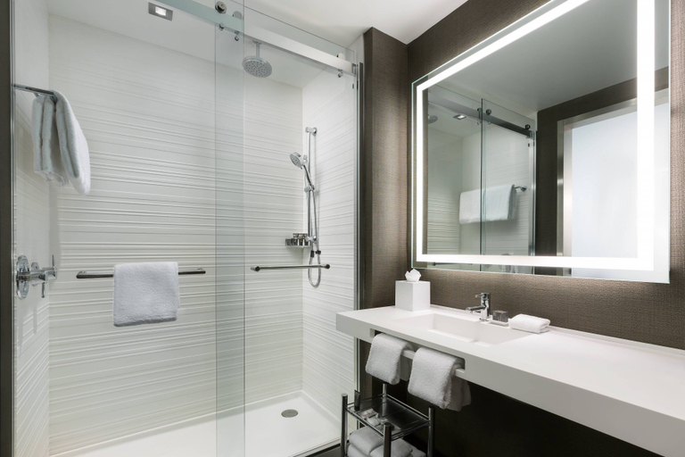 Bathroom 5, AC Hotel Saint-Julien-en-Genevois, Haute-Savoie