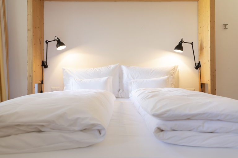 Bedroom 2, Hotel Müller Mountain Lodge, Maloja
