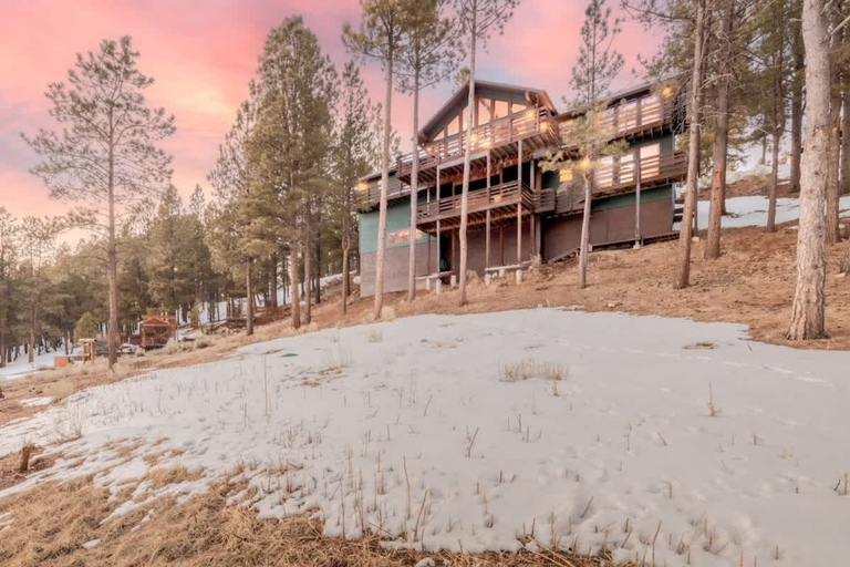 Garden, Grand Angel Fire Mountain Luxury ski Chalet, Colfax