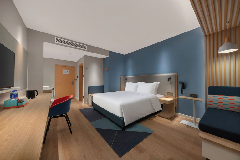 Bedroom 2, Holiday Inn Express wawu Mountain By IHG, Meishan