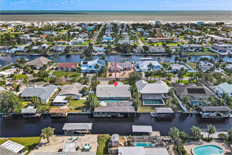 Exterior & Views 2, Canal Front Beach Home, Private Pool, Flagler