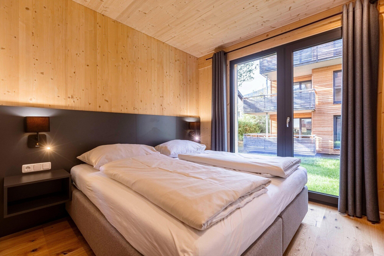 Bedroom 3, Apartment With Finnish Sauna and Pool, Murau